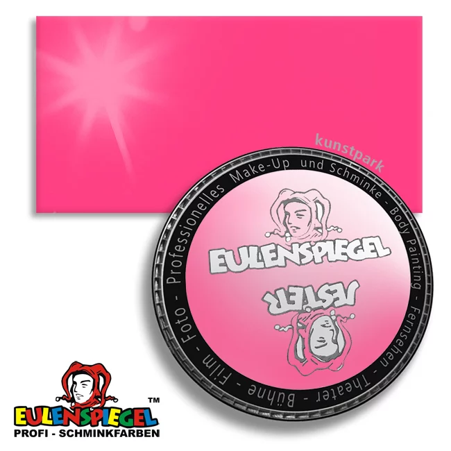 Artikelbild 1 des Artikels “Eulenspiegel UV-Leuchtfarbe Neon, 12 ml Dose | Neon-Pink“