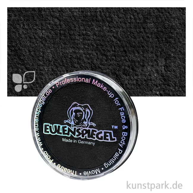 Artikelbild 1 des Artikels “Eulenspiegel Profi-Aqua Körpermalfarbe 20 ml | Perlglanz-Schwarz“