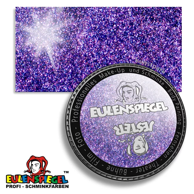 Artikelbild 1 des Artikels “Eulenspiegel Tattoo-Glitzer 6 g Dose | Juwel-Lavendel“