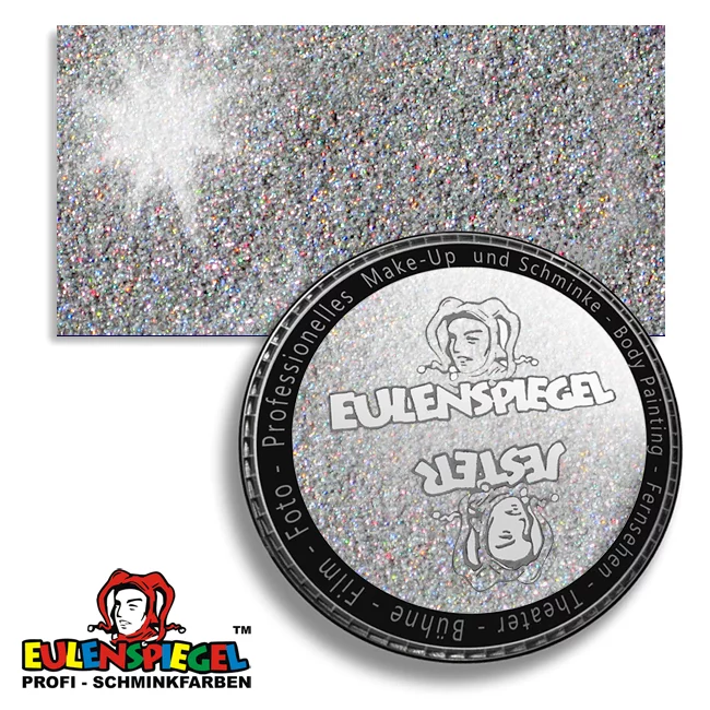 Artikelbild 1 des Artikels “Eulenspiegel Tattoo-Glitzer 6 g Dose | Silber“