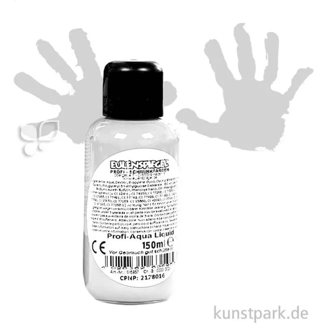 Artikelbild 1 des Artikels “Eulenspiegel Profi-Aqua Liquid Körperfarbe 150 ml | Weiß“