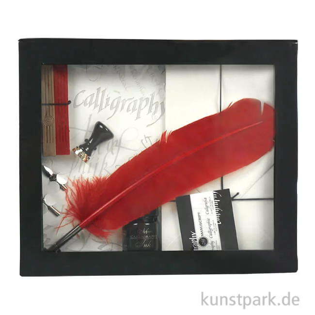 Artikelbild 1 des Artikels “Exclusives Kalligrafie-Set - Fine Art 4 - 9 teiliges Set mit viel Zubehör “