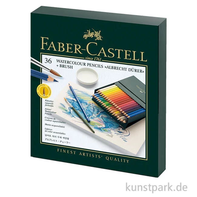 Artikelbild 1 des Artikels “Faber-Castell ALBRECHT DÜRER, 36 Aquarellstifte in Atelierbox “