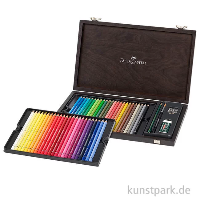 Artikelbild 1 des Artikels “Faber-Castell ALBRECHT DÜRER, 48 Aquarellstifte im Holzkoffer “
