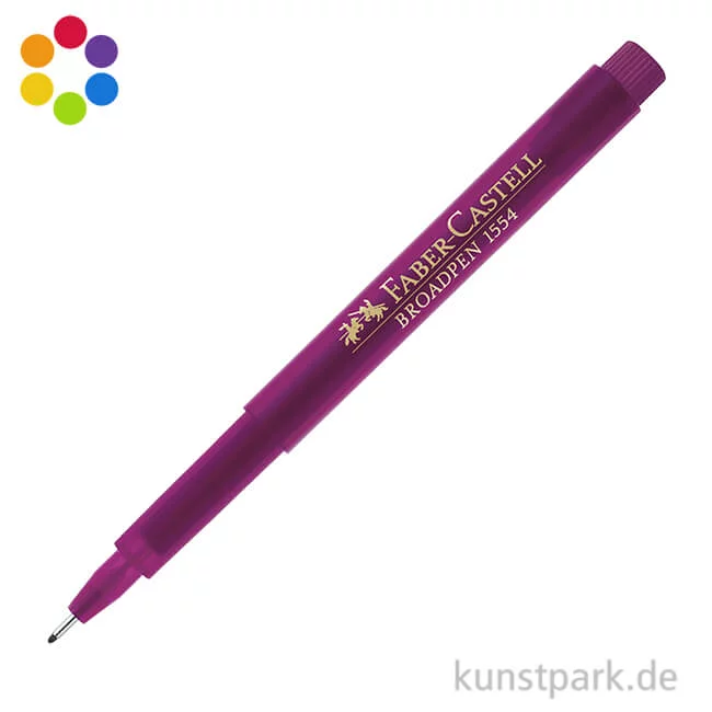 Artikelbild 1 des Artikels “Faber-Castell BROADPEN 1554 Fineliner einzeln “