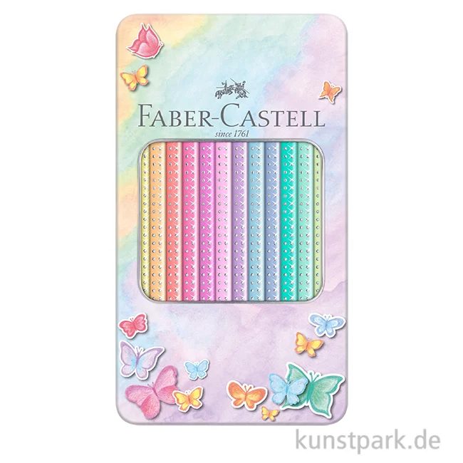Artikelbild 1 des Artikels “Faber-Castell Buntstifte Sparkle Pastell, 12er Metalletui “