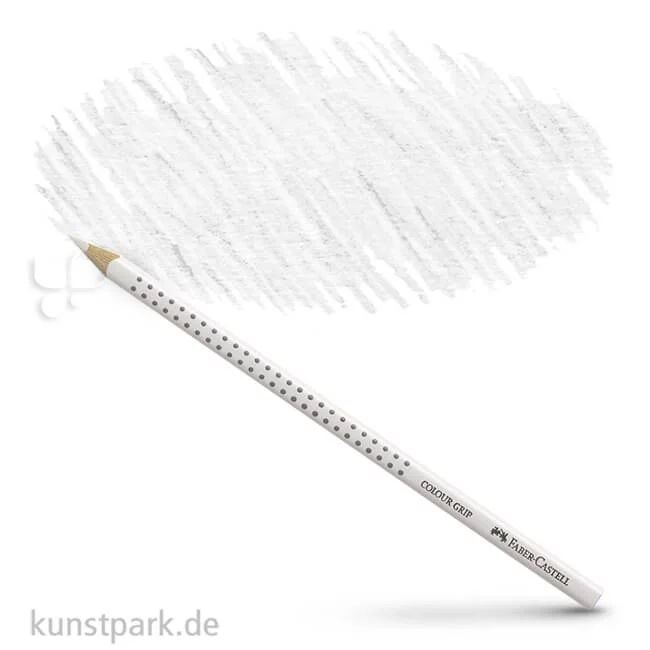 Artikelbild 1 des Artikels “Faber-Castell COLOUR GRIP einzeln Stift | 01 Weiß“