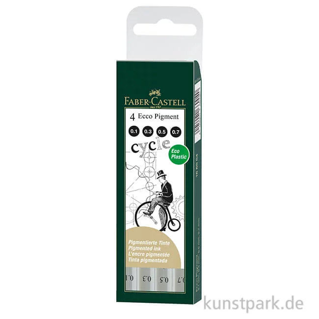 Artikelbild 1 des Artikels “Faber-Castell ECCO Fineliner 4er-Set “