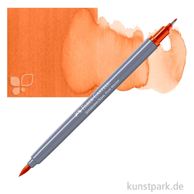 Artikelbild 1 des Artikels “Faber-Castell GOLDFABER Aqua Dual Marker Einzelstift | 186 Terracotta“