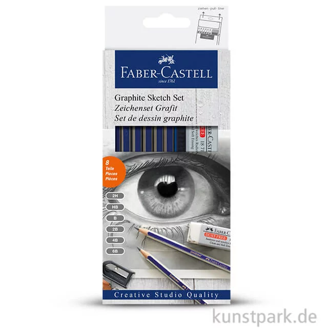 Artikelbild 1 des Artikels “Faber-Castell GOLDFABER Graphite Sketch Set “