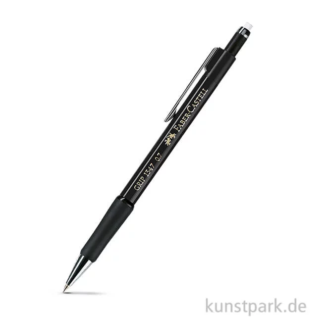Artikelbild 1 des Artikels “Faber-Castell GRIP 1347 Druckbleistift 0,7 mm Schwarz Metallic“
