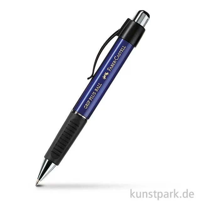 Artikelbild 1 des Artikels “Faber-Castell GRIP PLUS BALL M Kugelschreiber Blau Metallic“