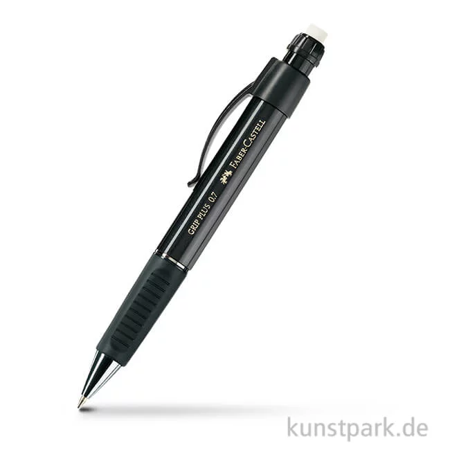 Artikelbild 1 des Artikels “Faber-Castell GRIP PLUS Druckbleistift 0,7 mm Schwarz Metallic“