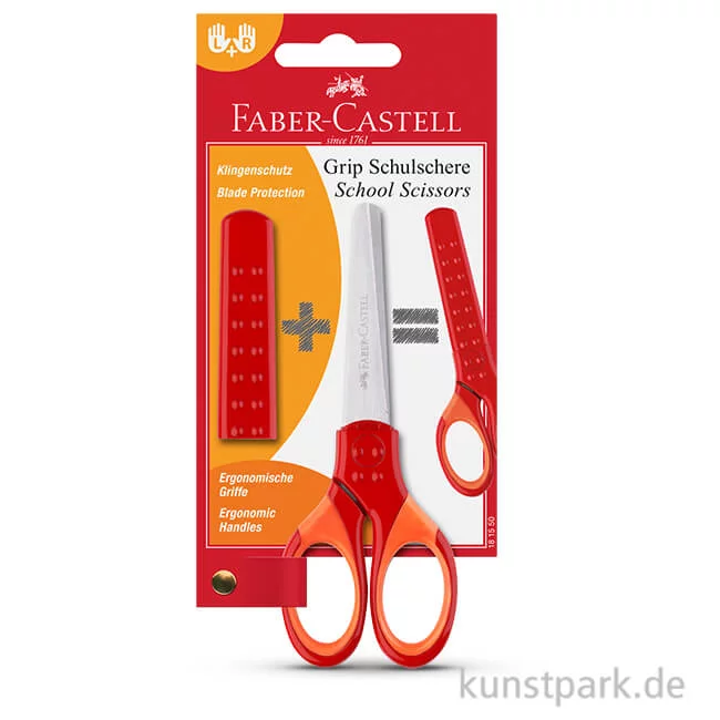 Artikelbild 1 des Artikels “Faber-Castell GRIP, Schulschere Rot “