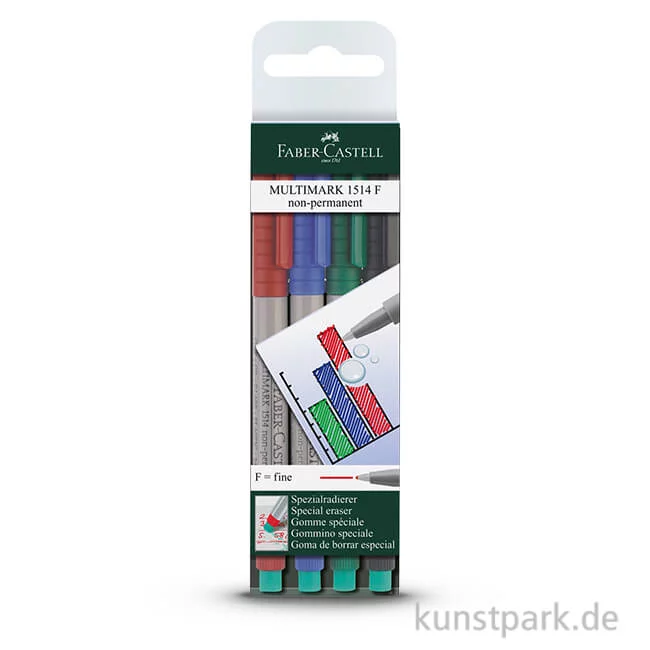 Artikelbild 1 des Artikels “Faber-Castell MULTIMARK 4er Marker Set “