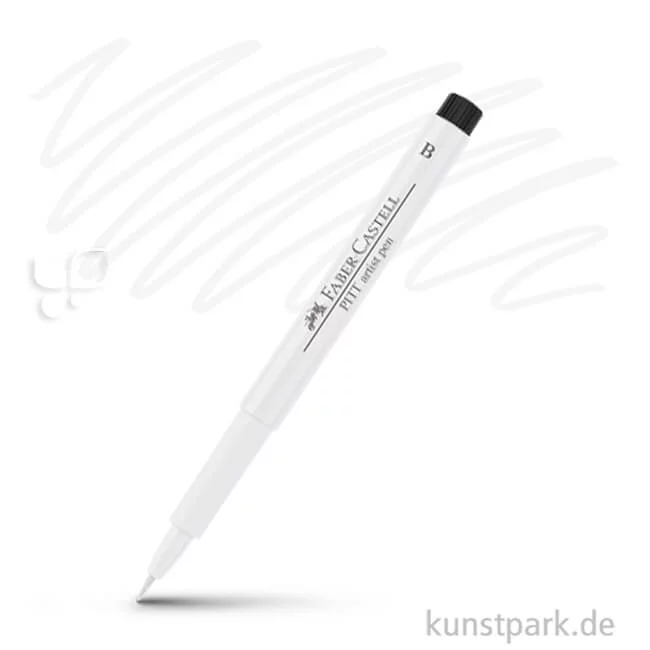 Artikelbild 1 des Artikels “Faber-Castell PITT Artist Pen Brush einzeln Stift | 101 Weiß“
