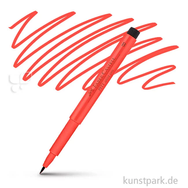 Artikelbild 1 des Artikels “Faber-Castell PITT Artist Pen Brush einzeln Stift | 118 Scharlachrot“