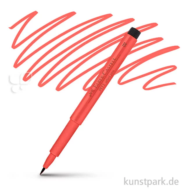 Artikelbild 1 des Artikels “Faber-Castell PITT Artist Pen Brush einzeln Stift | 121 Geraniumrot hell“