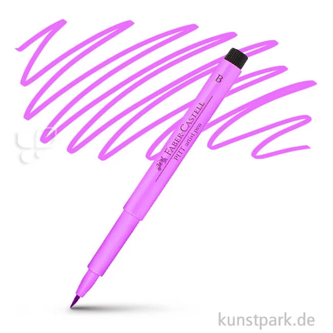 Artikelbild 1 des Artikels “Faber-Castell PITT Artist Pen Brush einzeln Stift | 125 Purpurrosa“