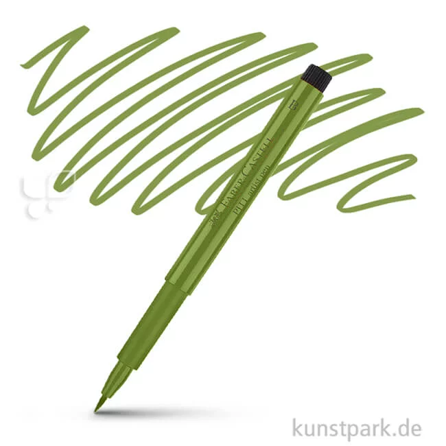 Artikelbild 1 des Artikels “Faber-Castell PITT Artist Pen Brush einzeln Stift | 174 Chromgrün stumpf“