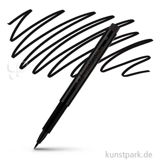 Artikelbild 1 des Artikels “Faber-Castell PITT Artist Pen Brush einzeln Stift | 199 Schwarz“