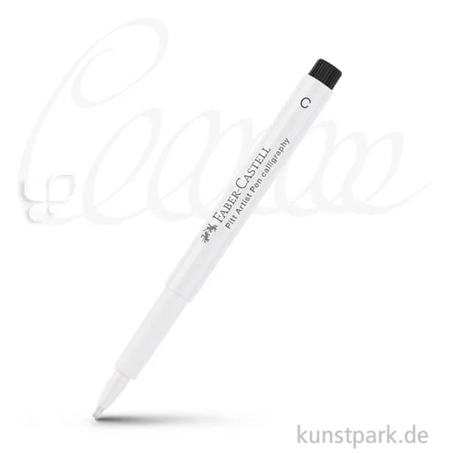 Artikelbild 1 des Artikels “Faber-Castell PITT Artist Pen Calligraphy einzeln Stift | 101 Weiß“