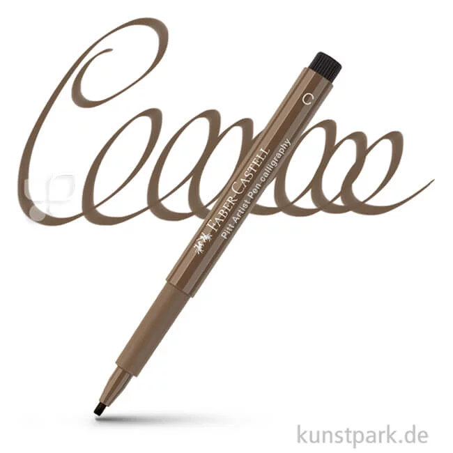 Artikelbild 1 des Artikels “Faber-Castell PITT Artist Pen Calligraphy einzeln Stift | 178 Nougat“