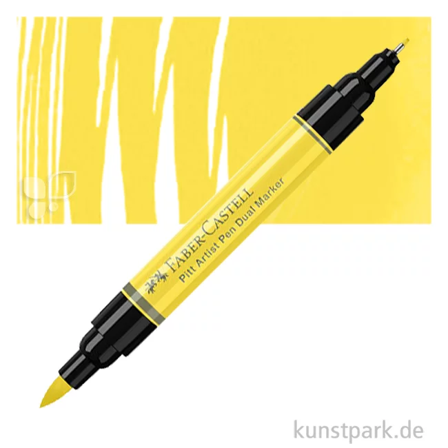 Artikelbild 1 des Artikels “Faber-Castell PITT Artist Pen Dual Marker Einzelstift | 107 Kadmiumgelb“