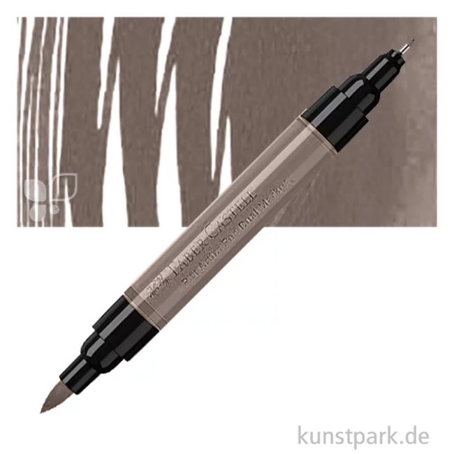 Artikelbild 1 des Artikels “Faber-Castell PITT Artist Pen Dual Marker Einzelstift | 175 Sepia Dunkel“