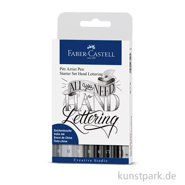 Artikelbild 1 des Artikels “Faber-Castell PITT Artist Pen Handlettering Starterset “