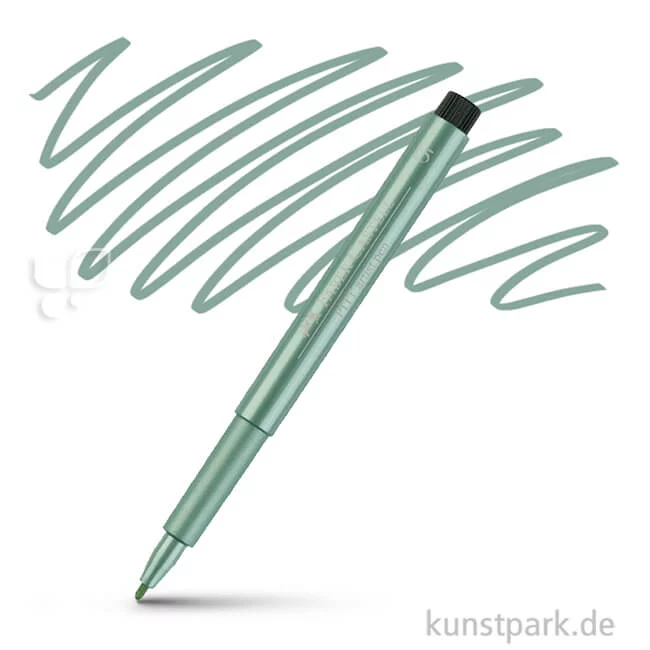 Artikelbild 1 des Artikels “Faber-Castell PITT Artist Pen Metallic einzeln Stift | 294 Grün metallic“