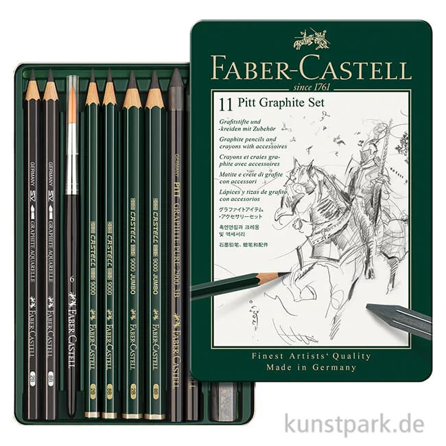 Artikelbild 1 des Artikels “Faber-Castell PITT Graphite Set klein - 11teilig “