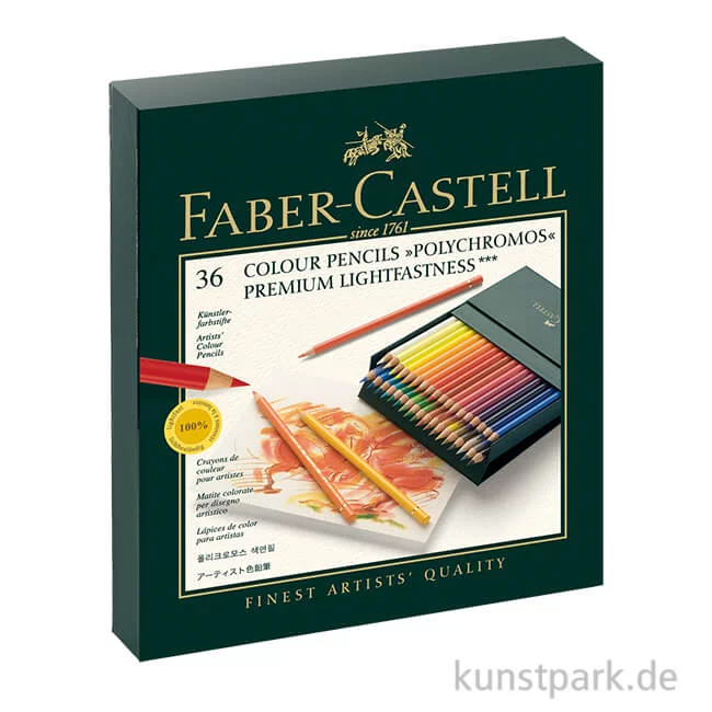 Artikelbild 1 des Artikels “Faber-Castell POLYCHROMOS, 36 Stifte in Atelierbox “