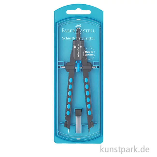 Artikelbild 1 des Artikels “Faber-Castell Schnellverstellzirkel Factory, Blau “