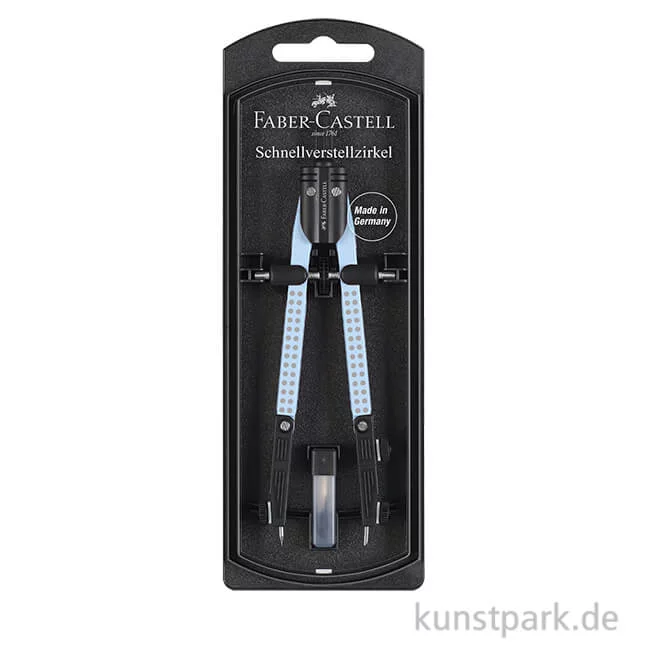 Artikelbild 1 des Artikels “Faber-Castell Schnellverstellzirkel GRIP, Sky Blue “