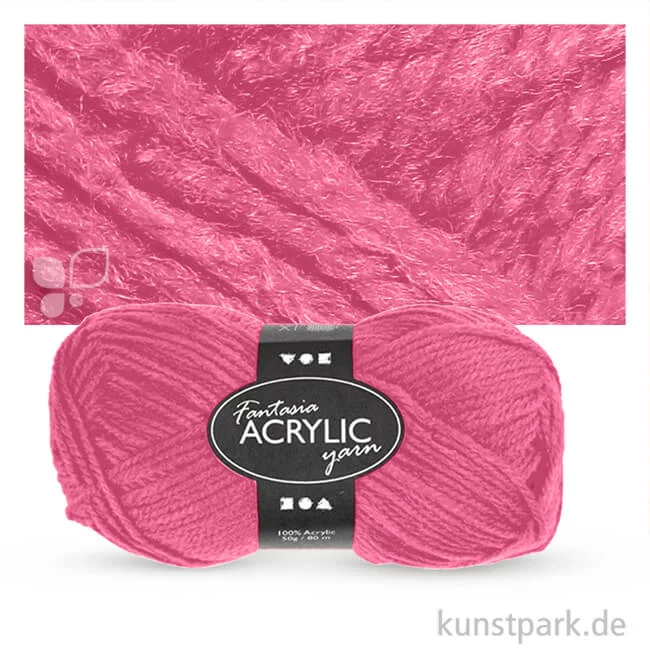 Artikelbild 1 des Artikels “Fantasia Wolle aus 100 % Polyacryl - 50 g 80 m | Altrosa“