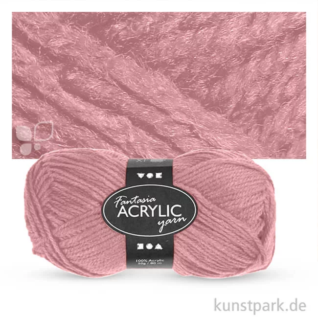 Artikelbild 1 des Artikels “Fantasia Wolle aus 100 % Polyacryl - 50 g 80 m | Hellrot“
