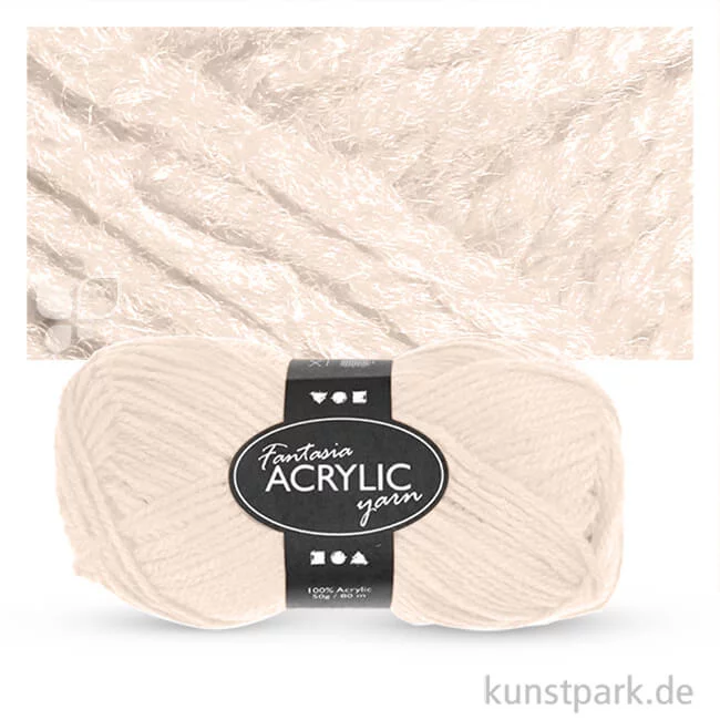 Artikelbild 1 des Artikels “Fantasia Wolle aus 100 % Polyacryl - 50 g 80 m | Pulver“