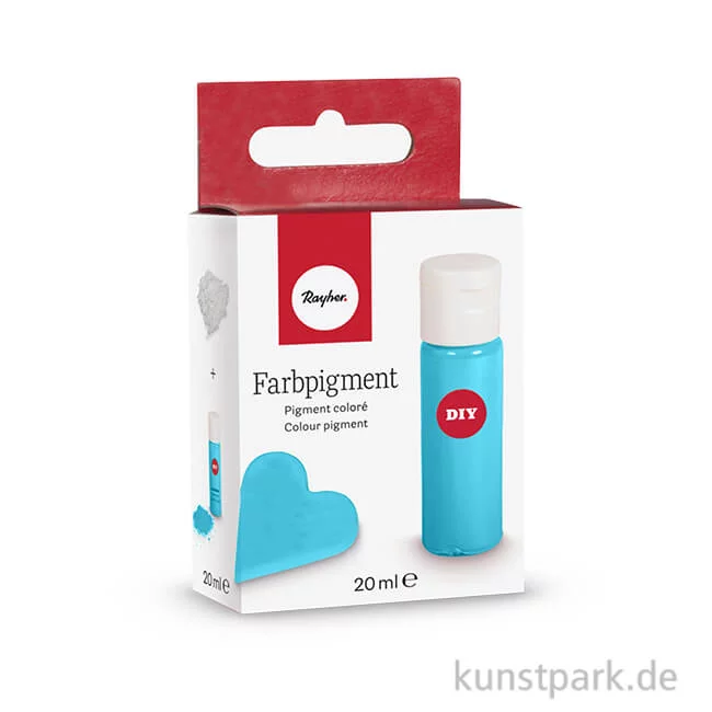 Artikelbild 1 des Artikels “Rayher Farbpigment Pulver, 20 ml Einzelfarbe | Lagune“