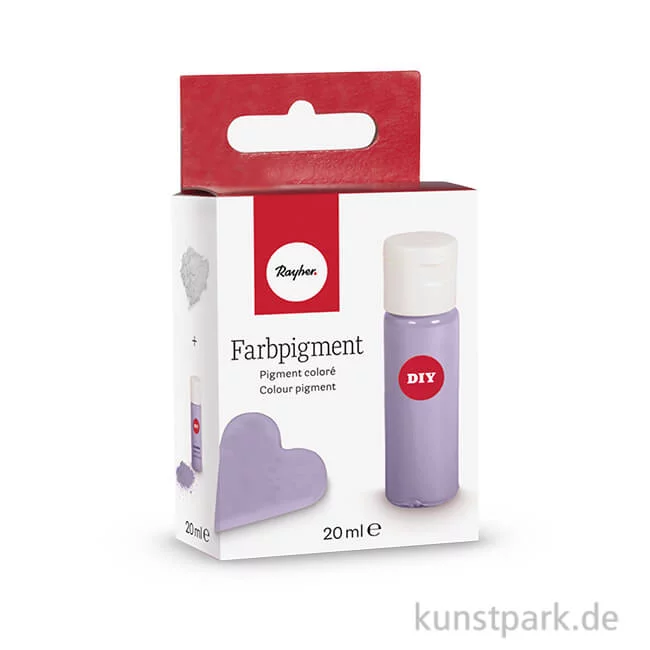 Artikelbild 1 des Artikels “Rayher Farbpigment Pulver, 20 ml Einzelfarbe | Lavendel“