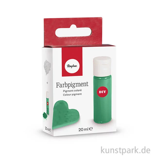 Artikelbild 1 des Artikels “Rayher Farbpigment Pulver, 20 ml Einzelfarbe | Piniengrün“