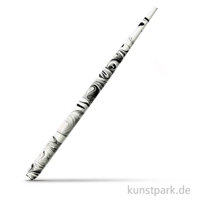 Artikelbild 1 des Artikels “Kalligrafie-Federhalter marmoriert, Schwarz-Weiß “