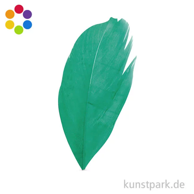 Artikelbild 1 des Artikels “Federn geschnitten, Schmuck 5-6 cm, 36 Stück “