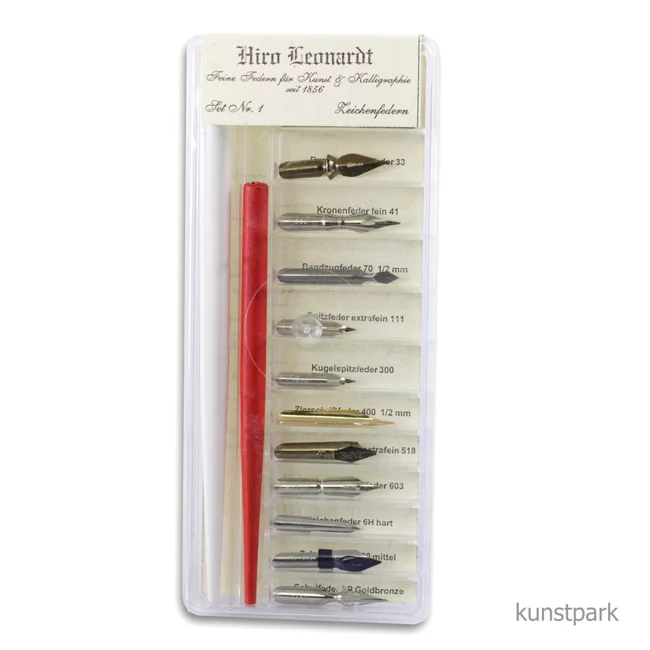 Artikelbild 1 des Artikels “Federn Set Nr. 1 - Zeichenfedern “
