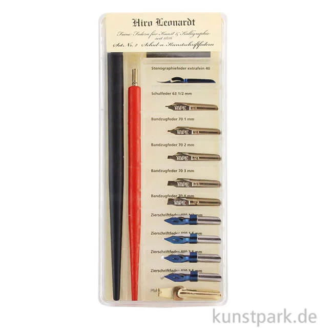 Artikelbild 1 des Artikels “Federn Set Nr. 2 - Kunstschriftfedern “