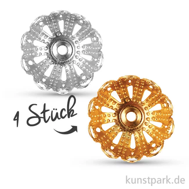Artikelbild 1 des Artikels “Filigrankappel, 10 mm Durchmesser, 6 Stück “