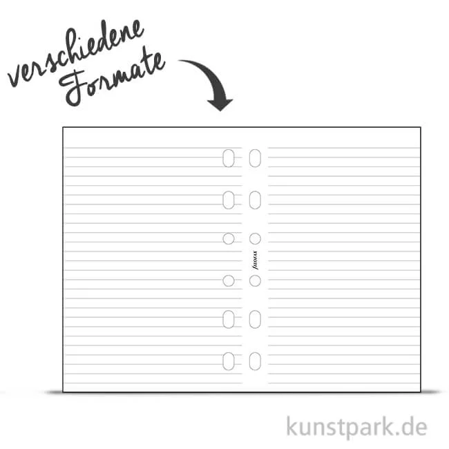 Artikelbild 1 des Artikels “FILOFAX Einlagen - Linien Weiß, 70g “