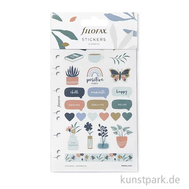 Artikelbild 1 des Artikels “FILOFAX Sticker - Botanical, 6 Stickerbögen “