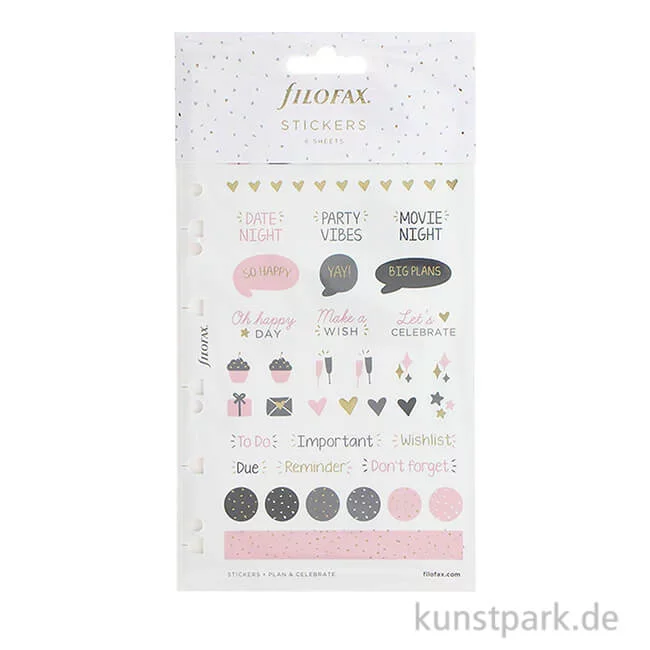 Artikelbild 1 des Artikels “FILOFAX Sticker - Confetti, 6 Stickerbögen “