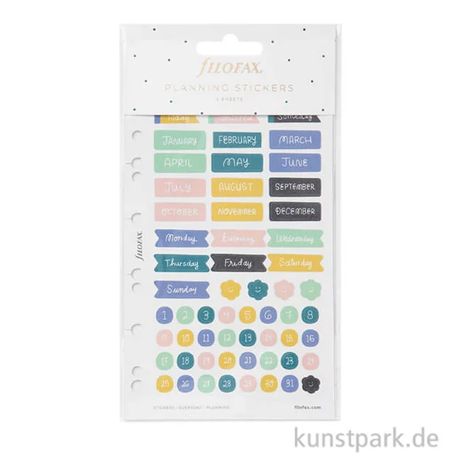 Artikelbild 1 des Artikels “FILOFAX Sticker - Everyday Planning, 6 Stickerbögen “